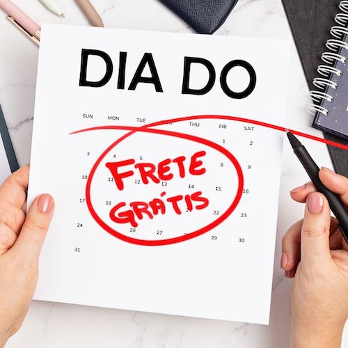 dia do frete grátis